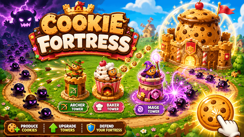 Cookie Fortress free online game