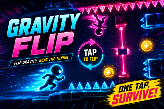 Gravity Flip related browser game
